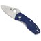 Spyderco 2023 Spyderco, Reveal 11, Ambitious Lightweight Blue Cpm S35Vn SPY-C148SBL - alternate 2